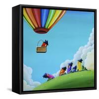 Up, Up, and Away-Cindy Thornton-Framed Stretched Canvas