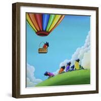 Up, Up, and Away-Cindy Thornton-Framed Giclee Print