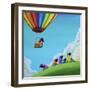 Up, Up, and Away-Cindy Thornton-Framed Giclee Print