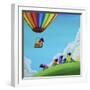 Up, Up, and Away-Cindy Thornton-Framed Giclee Print