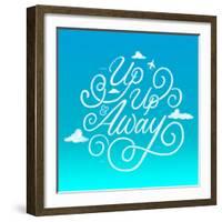 Up Up and Away-Ashley Santoro-Framed Giclee Print