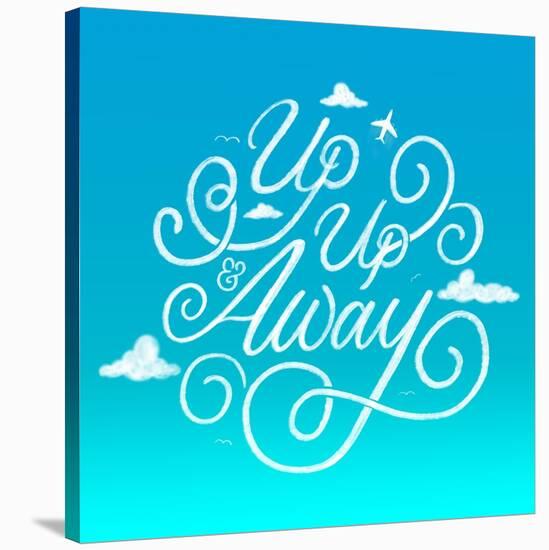 Up Up and Away-Ashley Santoro-Stretched Canvas