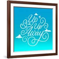 Up Up and Away-Ashley Santoro-Framed Giclee Print