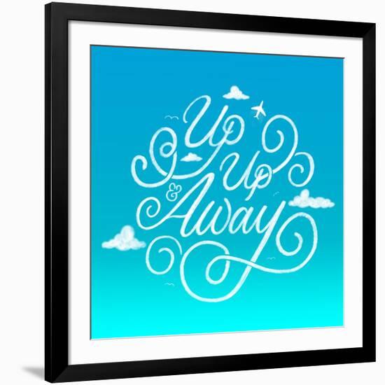 Up Up and Away-Ashley Santoro-Framed Giclee Print