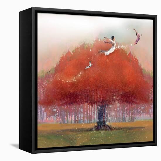 Up We Go-Nancy Tillman-Framed Stretched Canvas