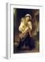 Up You Go-William Adolphe Bouguereau-Framed Art Print