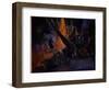 Upa Upa (The Fire Dance) 1891-Paul Gauguin-Framed Giclee Print