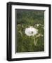 Upgraded Arecibo Radio Telescope with Subreflector-David Parker-Framed Premium Photographic Print