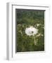 Upgraded Arecibo Radio Telescope with Subreflector-David Parker-Framed Premium Photographic Print