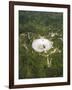 Upgraded Arecibo Radio Telescope with Subreflector-David Parker-Framed Photographic Print