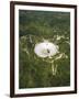 Upgraded Arecibo Radio Telescope with Subreflector-David Parker-Framed Photographic Print