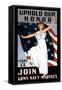 Uphold Our Honor, Join Army, Navy, Marines-null-Framed Stretched Canvas
