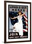 Uphold Our Honor, Join Army, Navy, Marines-null-Framed Art Print