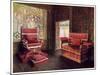 Upholstered Chair and Couch with Adjustable Ends, 1910-Edwin Foley-Mounted Giclee Print