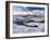 Upland peat bog on Fairfield fell covered in snow in winter, UK-Ashley Cooper-Framed Photographic Print