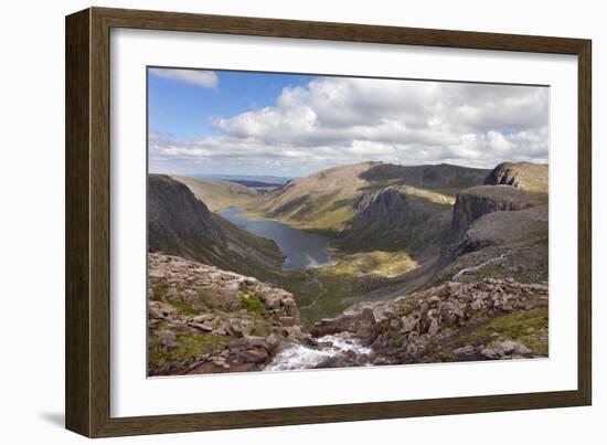 Upland Stream Flowing into Loch Avon, Glen Avon, Cairngorms Np, Highlands, Scotland, UK-Mark Hamblin-Framed Photographic Print