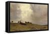 Uplands and Sky-Adrian Stokes-Framed Stretched Canvas