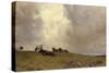 Uplands and Sky-Adrian Stokes-Stretched Canvas