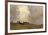 Uplands and Sky-Adrian Stokes-Framed Giclee Print