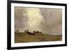 Uplands and Sky-Adrian Stokes-Framed Giclee Print