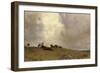 Uplands and Sky-Adrian Stokes-Framed Giclee Print