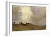 Uplands and Sky-Adrian Stokes-Framed Giclee Print