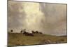 Uplands and Sky-Adrian Stokes-Mounted Giclee Print