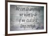 Uplifting And Inspirational Qoute Of Unknown Origin-smikeymikey1-Framed Art Print