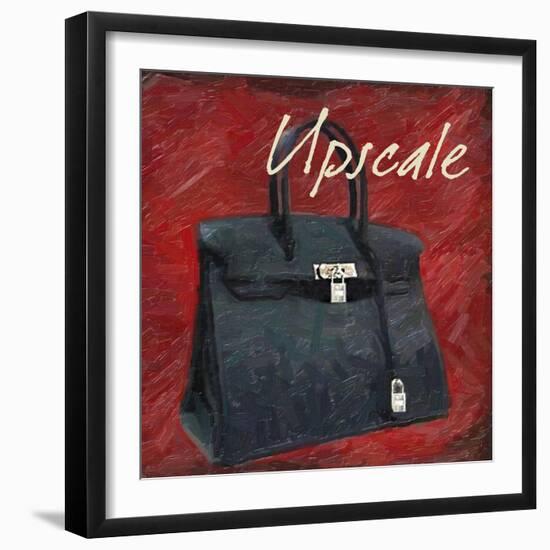 Uplscale Bag-Taylor Greene-Framed Art Print