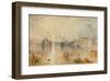 Upnor Castle on the Medway Near Chatham, 1833-J M W Turner-Framed Giclee Print