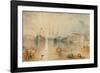 Upnor Castle on the Medway Near Chatham, 1833-J M W Turner-Framed Giclee Print