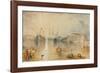 Upnor Castle on the Medway Near Chatham, 1833-J M W Turner-Framed Giclee Print