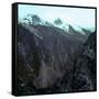 Upper-Alps, France, the Râteau and Meije Glaciers in the Oisans Massif, Circa 1890-1895-Leon, Levy et Fils-Framed Stretched Canvas