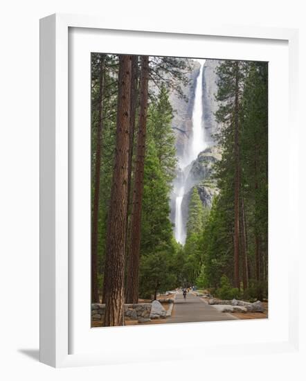 Upper and Lower Yosemite Falls. Yosemite National Park, CA-Jamie & Judy Wild-Framed Photographic Print