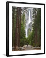 Upper and Lower Yosemite Falls. Yosemite National Park, CA-Jamie & Judy Wild-Framed Photographic Print