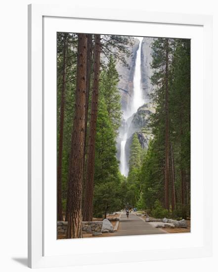 Upper and Lower Yosemite Falls. Yosemite National Park, CA-Jamie & Judy Wild-Framed Photographic Print