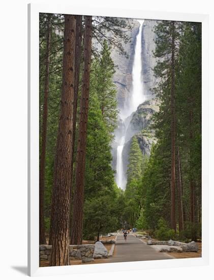 Upper and Lower Yosemite Falls. Yosemite National Park, CA-Jamie & Judy Wild-Framed Photographic Print