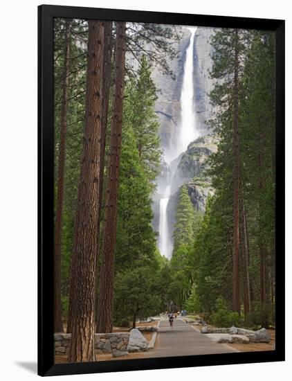 Upper and Lower Yosemite Falls. Yosemite National Park, CA-Jamie & Judy Wild-Framed Photographic Print