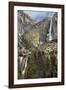 Upper and Lower Yosemite Falls-Doug Meek-Framed Photographic Print