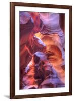 Upper Antelope Canyon Abstract Design, Arizona-Vincent James-Framed Photographic Print