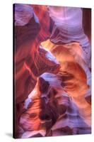 Upper Antelope Canyon Abstract Design, Arizona-Vincent James-Stretched Canvas