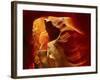 Upper Antelope Canyon, Page, Arizona, USA-Michel Hersen-Framed Photographic Print