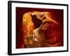 Upper Antelope Canyon, Page, Arizona, USA-Michel Hersen-Framed Photographic Print