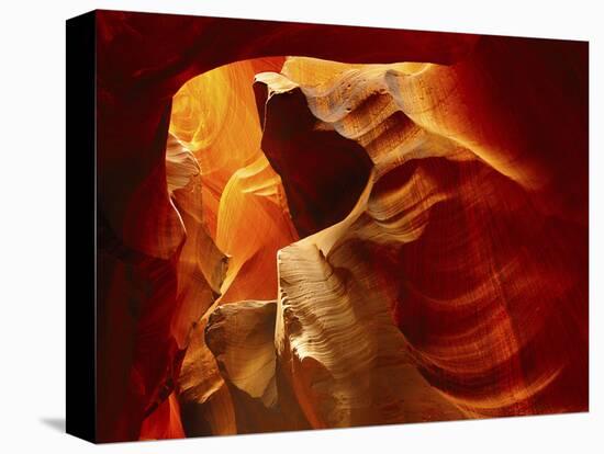Upper Antelope Canyon, Page, Arizona, USA-Michel Hersen-Stretched Canvas