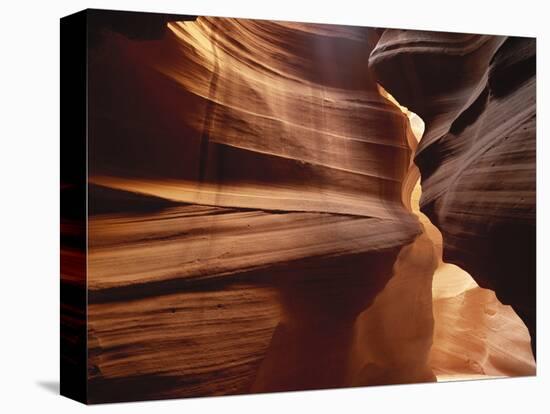 Upper Antelope Canyon Slot, Canyon Interior, Page, Arizona, USA-Walter Bibikow-Stretched Canvas