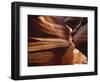 Upper Antelope Canyon Slot, Canyon Interior, Page, Arizona, USA-Walter Bibikow-Framed Photographic Print