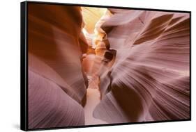 Upper Anthelope Canyon, Navajo Tribal Park, Page, Arizona, Usa-Rainer Mirau-Framed Stretched Canvas
