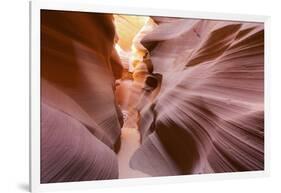 Upper Anthelope Canyon, Navajo Tribal Park, Page, Arizona, Usa-Rainer Mirau-Framed Photographic Print