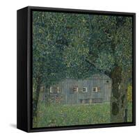 Upper Austrian Farmhouse, 1914-Gustav Klimt-Framed Stretched Canvas