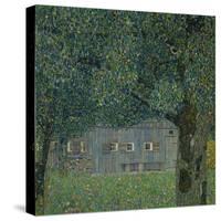 Upper Austrian Farmhouse, 1914-Gustav Klimt-Stretched Canvas